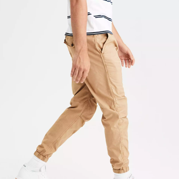 khaki joggers mens american eagle