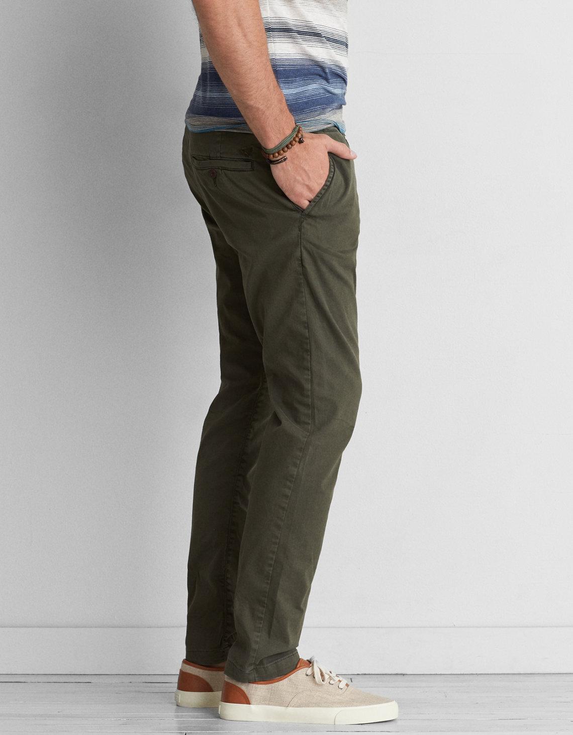 ae flex skinny chino